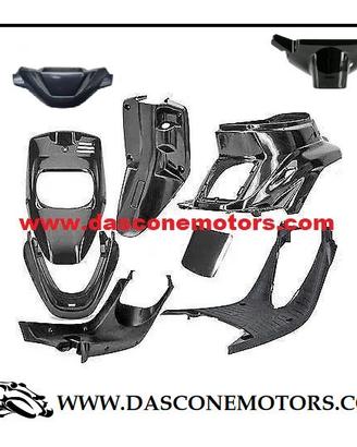 kit carene Booster 9 pezzi Nero grezzo 88 03 ( FRE