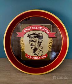 Vassoio metallo Birra Del Vecchio