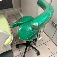 Sedia Sella ruote Dentista Parrucchiere