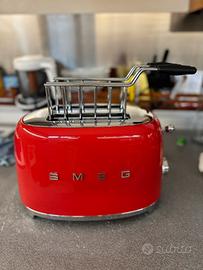 Tostapane Smeg 2 fette Rosso 50's Style come nuovo
