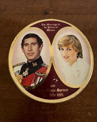 Latta Prince Charles Lady D Vintage