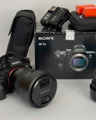 Sony A7III kit 24-105 F4 - 50 F1,8 e accessori