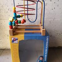 Woody Labyrinth with beads