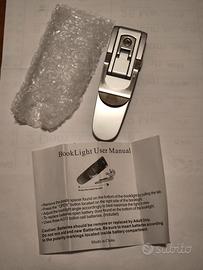 Book reading light; Lampada portatile;