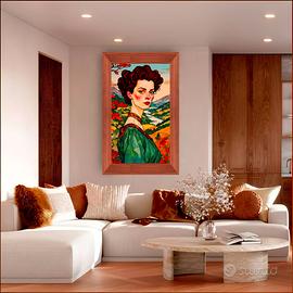 Stampa artistica su tela di cotone. Giclée