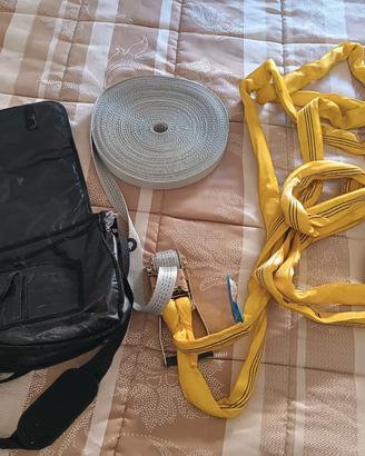 Slackline Set Professionale Sportler (30 metri) 