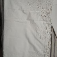 Lenzuolo matrimoniali ricamate