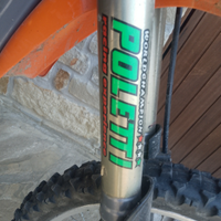 KTM 400 2001 con sospensioni Poletti