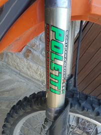 KTM 400 2001 con sospensioni Poletti