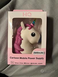 powerbank - caricatore portatile forma unicorno