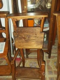 Antica sedia inginocchiatoio