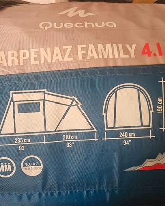 Tenda Arpenaz family 4.1 Quechua
