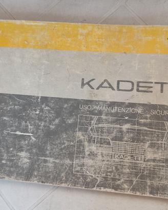 Libretto uso e manutenzione Opel Kadett 84/91