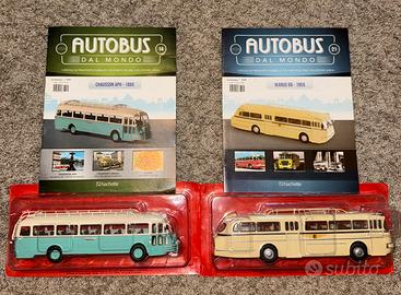 CHAUSSON e IKARUS Autobus dal Mondo - collezionism