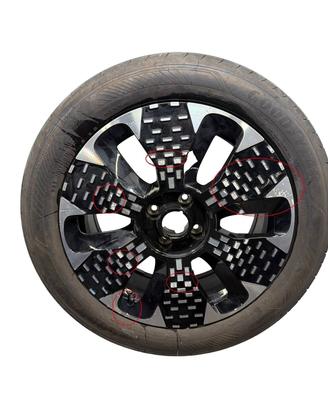 CERCHIO IN LEGA FIAT 600 7W SUV 2024+ 52207687 535