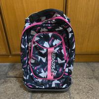 Zaino Trolley SEVEN Jack Rosa e Nero