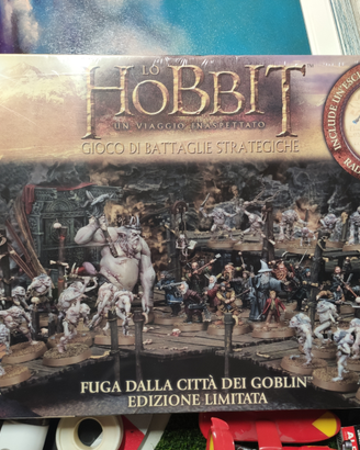 Lo Hobbit Fuga dalla città dei Goblin edizione lim