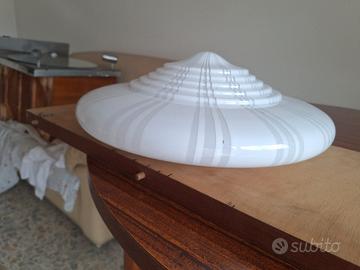Plafoniera lampadario Murano space age