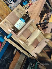 porta bottiglie da parete 