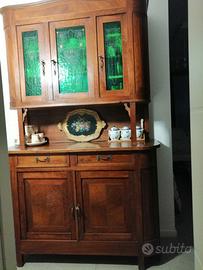 STUPENDO  BUFFET MOLTO ANTICO  TUTTO LEGNO 