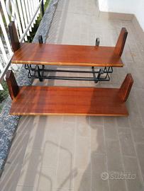 2 mensole in legno