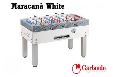 calcio balilla biliardino Garlando White Nuovo2026