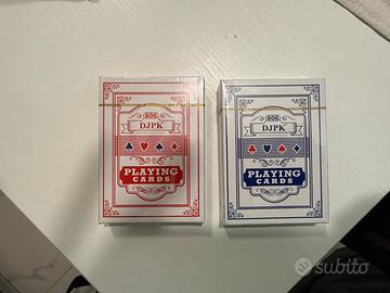 Carte da poker – 2 mazzi nuovi