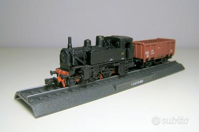 Scala N Loco vapore 880 FS statica + carro 2 assi