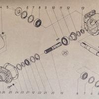 Ingranaggio krone 151033 rotopressa KR150 KR180