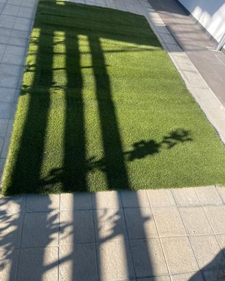 Prato erba sintetica alta qualità 1,8x3,55mt 45mm