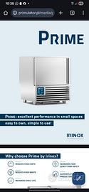 abbattitore di temperatura irinox prime 6 teglie 