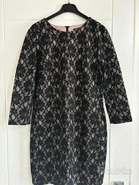 Vestitino Nero e Rosa in Pizzo