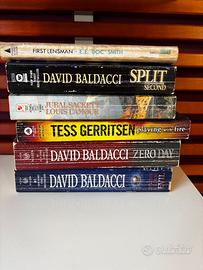 Libri  (thriller, spy stories etc) in Inglese