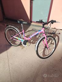 Bicicletta Bottecchia  Bimba / Ragazza Rosa 24 "