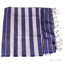 Telo mare in cotone a righe