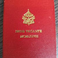 Città del Vaticano 500 Lire  1978 sede vacante