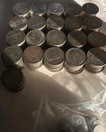 Lotto 500 lire argento