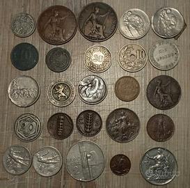#2323 – 25 monete mondiali 1861-1939