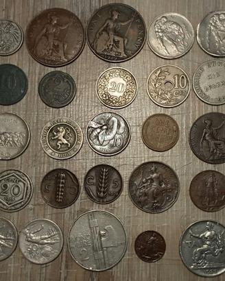 #2323 – 25 monete mondiali 1861-1939