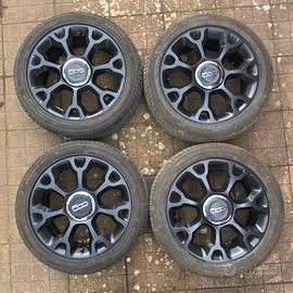 Cerchi in lega Fiat 500L trekking sport 17 nero
