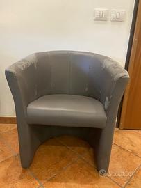 Poltrone simil pelle