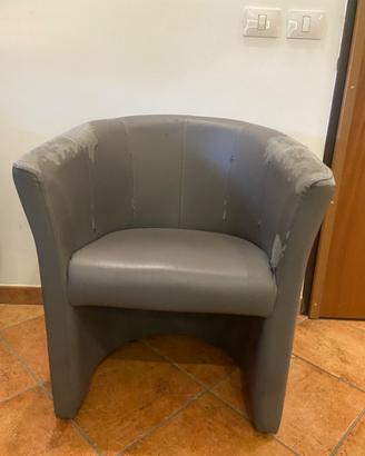 Poltrone simil pelle