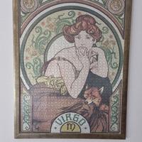 Puzzle incorniciato Art Nouveau vergine 68x84 cm