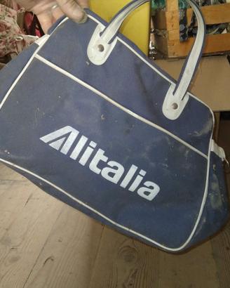  Antica borsa Alitalia anni 70 