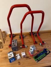 BCR - Supporto anteriore e posteriore per moto