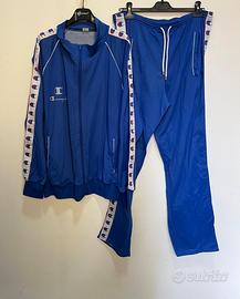 Completo tuta vintage Champion blu