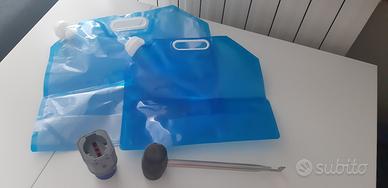 3 articoli da campeggio