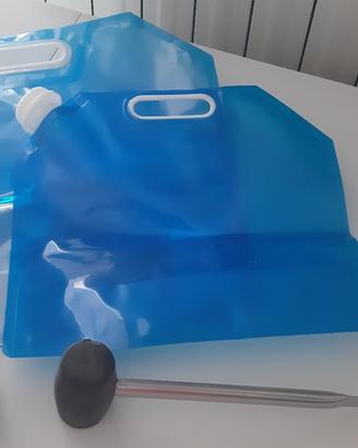 3 articoli da campeggio