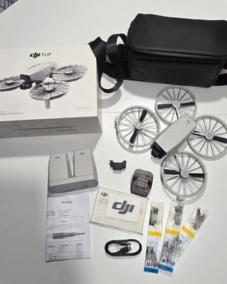 Dji Flip fly more combo 3  batterie come nuovo  