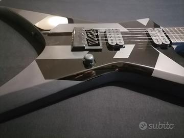 Solar Guitars X1.6OLA – BLACK ON BLACK WITH OLA 